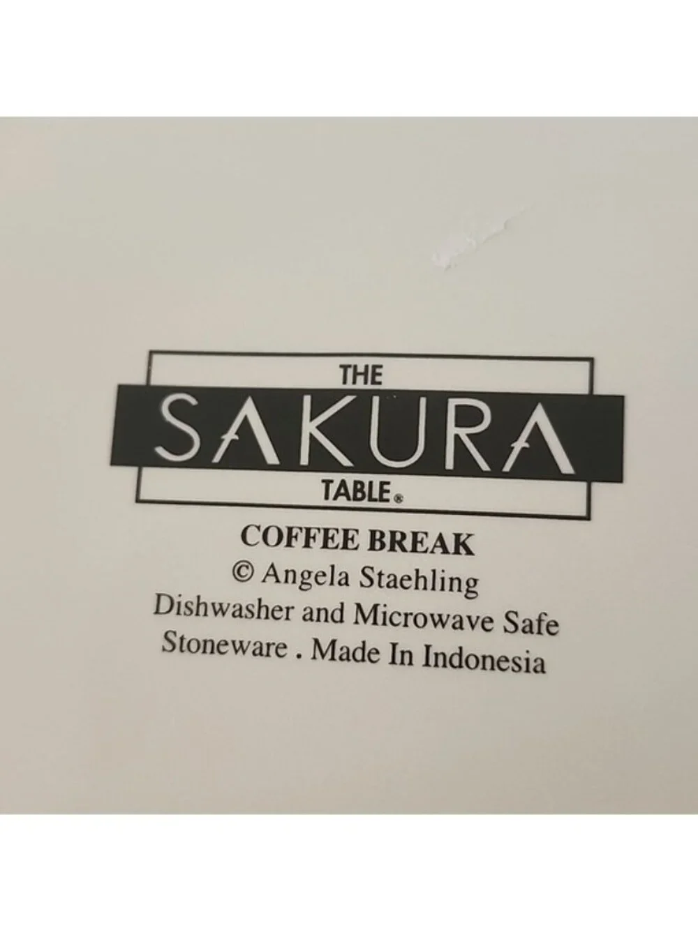 Vintage Sakura Coffee Break Decorative Plates Set Of 4 by Angela Staebling